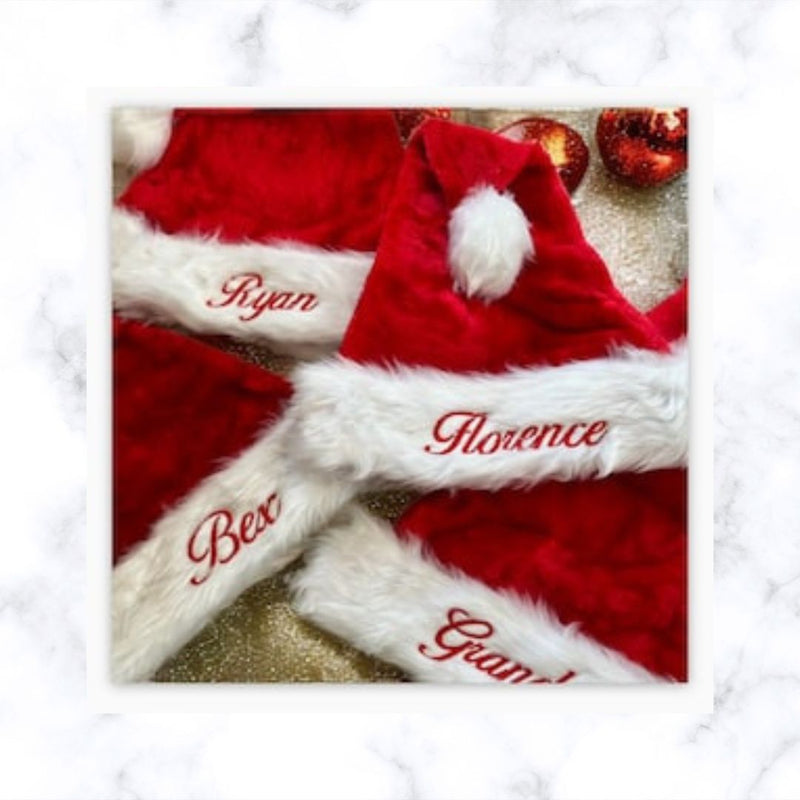 Personalized Santa Hat with Custom Name
