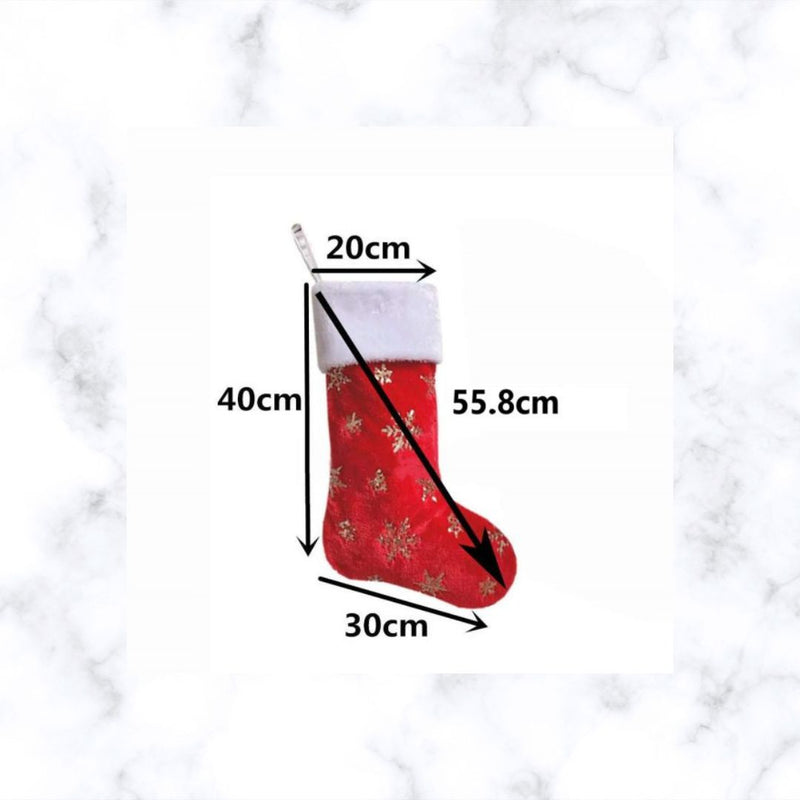 Personalized Christmas Stocking | Family Faux Fur Christmas Stocking