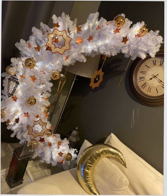 Ramadan Crescent – White