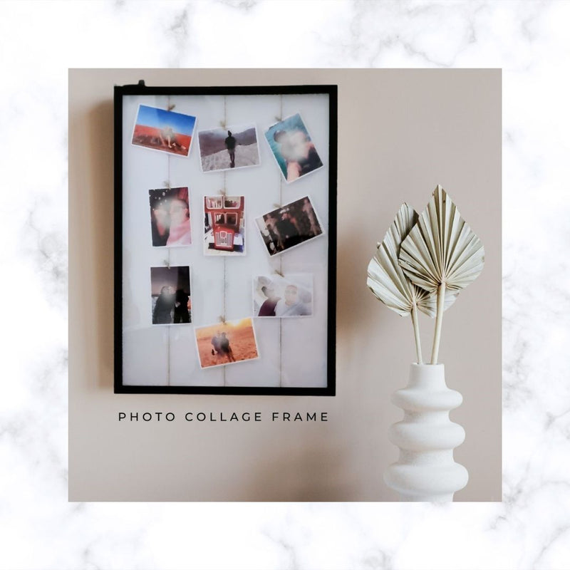 The "Custom Glow" Memory Collage frame