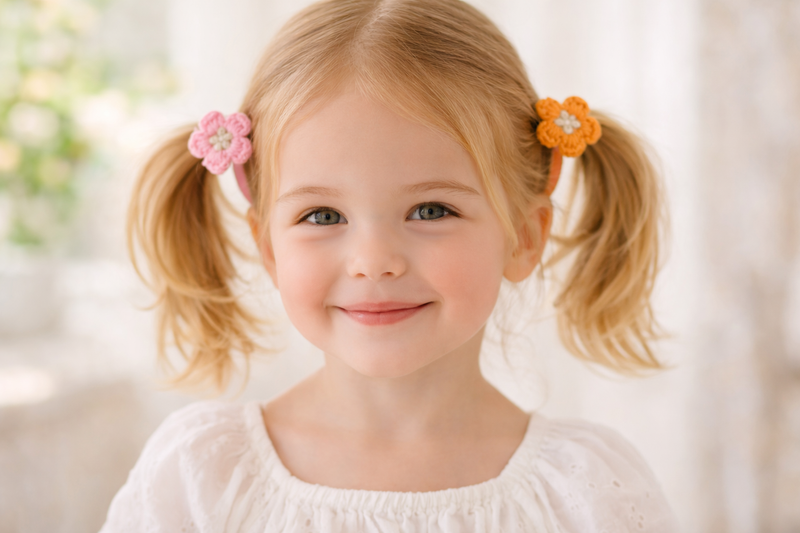 Mini Hair Tie & Fantasy Ring Set (13 Color Variants)