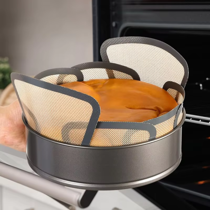 JIG BLOOM Floral Baking Set – 2 Piece (Round Sling + Flour Duster) 