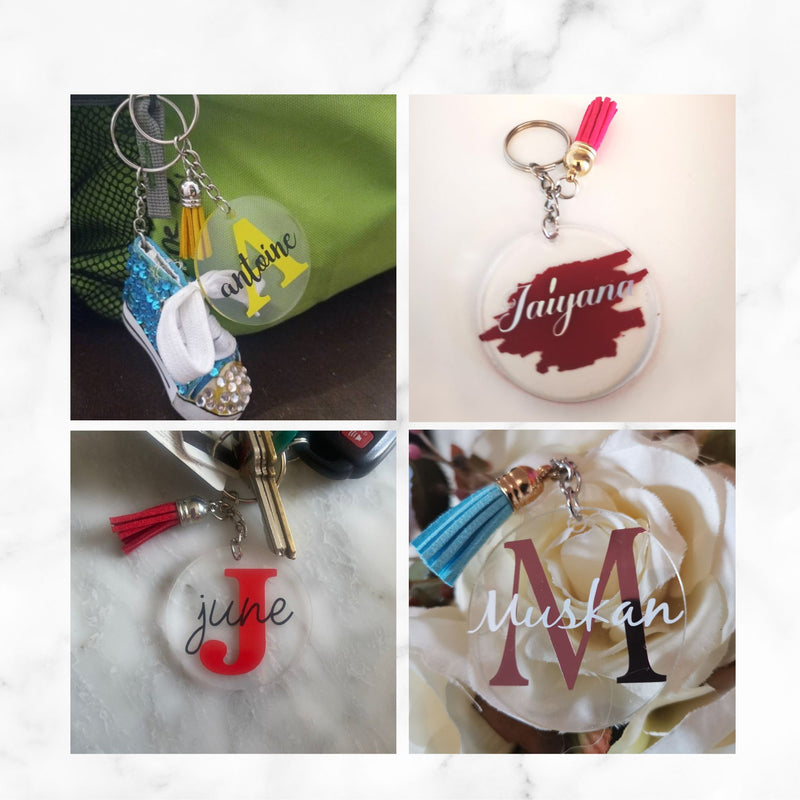 Personalised Acrylic Keychains