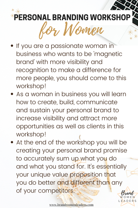 Personal Branding Workshops by Irem Sefa