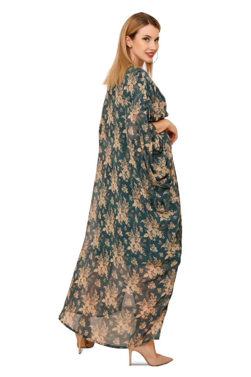 Turquoise print