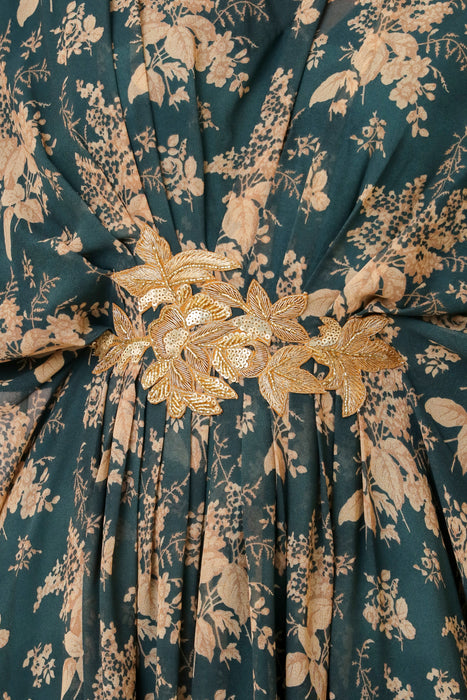 Turquoise print