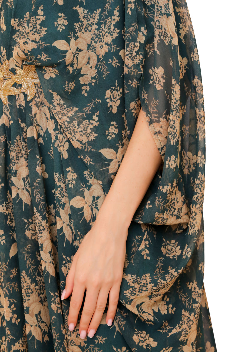 Turquoise print