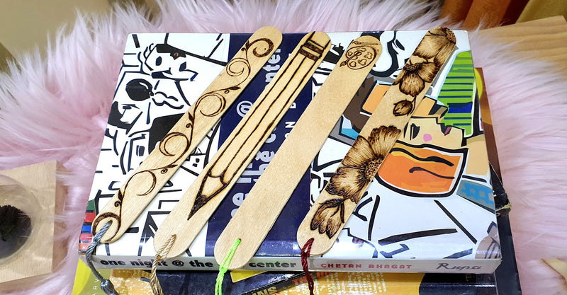 Wood BookMark 6