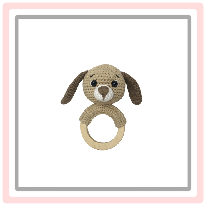Amigurumi  Dog and Teether